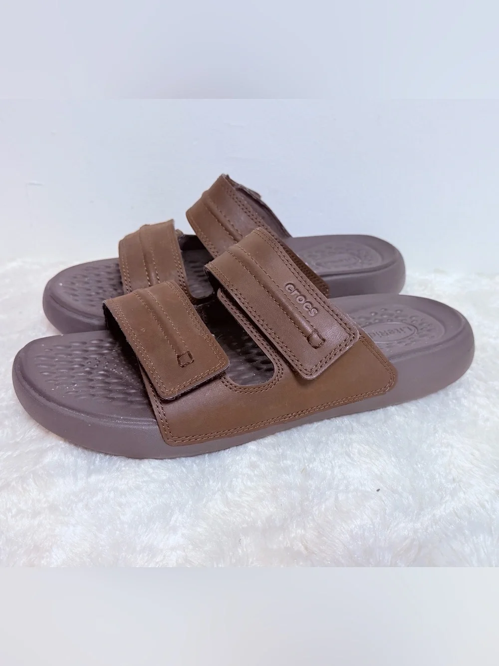 Crocs Yukon Vista II LiteRide Men's Sandals brown 7